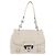 Borsa a mano One Belt in pelle bianca e argento di Salvatore Ferragamo Auth am10782 Bianco - vista 13