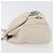 Borsa a mano One Belt in pelle bianca e argento di Salvatore Ferragamo Auth am10782 Bianco - vista 5