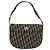 Borsa a Spalla in Tela Trotter Christian Dior Blu Navy Oro Auth ep13512 D'oro - vista 13