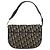 Borsa a Spalla in Tela Trotter Christian Dior Blu Navy Oro Auth ep13512 D'oro - vista 2