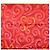 Sciarpa in seta rossa SAINT LAURENT Auth am10844V Rosso - vista 3