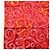 Sciarpa in seta rossa SAINT LAURENT Auth am10844V Rosso - vista 5