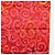 Sciarpa in seta rossa SAINT LAURENT Auth am10844V Rosso - vista 7
