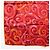 Sciarpa in seta rossa SAINT LAURENT Auth am10844V Rosso - vista 8
