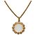 Collana Loupe CHANEL metallo Oro CC Auth 133226V D'oro