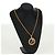 Collana Loupe CHANEL metallo Oro CC Auth 133226V D'oro - vista 16