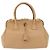 PRADA Borsa a mano in pelle beige dorato Auth 172291 D'oro - vista 13