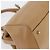 PRADA Borsa a mano in pelle beige dorato Auth 172291 D'oro - vista 15