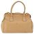 PRADA Borsa a mano in pelle beige dorato Auth 172291 D'oro - vista 2