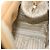 PRADA Borsa a mano in pelle beige dorato Auth 172291 D'oro - vista 21