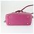 BALLY TOD'S Borsa a Spalla in Pelle 2 Pezzi Rosa Nero Auth BA9888 - vista 7