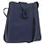 Bolso de Hombro LOEWE de Cuero Azul Marino Dorado Auth ep13402