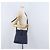 Bolso de Hombro LOEWE de Cuero Azul Marino Dorado Auth ep13402 - vista 25