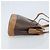 Céline Borsa a mano in tela Macadam CELINE in pelle PVC marrone e oro Auth 172241 D'oro - vista 3