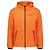 Leichte, gesteppte Prada-Jacke aus Polyester Orange