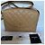 Camera Borsa a tracolla in caviar Chanel Beige - vista 4