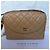 Camera Borsa a tracolla in caviar Chanel Beige - vista 5