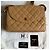 Camera Borsa a tracolla in caviar Chanel Beige - vista 6