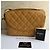 Camera Borsa a tracolla in caviar Chanel Beige - vista 7