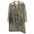 Abrigo Burberry Paris de ante verde oliva Caqui