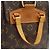 Zaino Montsouris Monogram Louis Vuitton Marrone - vista 4