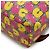 Zaino Gucci GG Supreme Rosa Beige Arancione Giallo - vista 3