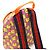 Zaino Gucci GG Supreme Rosa Beige Arancione Giallo - vista 4