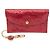 Louis Vuitton Monogram Vernis Enveloppe Plat Key Case Red