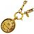Collana Cambon Circle di Chanel D'oro