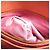 Borsa in pelle Matelassé Miu Miu in rosa salmone - vista 19