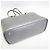 Bolso tote de piel de ternera plateada Chanel On the Road Plata - vista 4