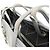 Bolso tote de piel de ternera plateada Chanel On the Road Plata - vista 7