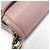 Mini borsa a spalla con catena Intrecciato Bottega Veneta Rosa - vista 9