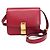 Céline Borsa a spalla in pelle Celine Classic Box per donne Rosso