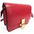 Céline Borsa a spalla in pelle Celine Classic Box per donne Rosso - vista 10