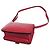 Céline Borsa a spalla in pelle Celine Classic Box per donne Rosso - vista 2