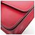 Céline Borsa a spalla in pelle Celine Classic Box per donne Rosso - vista 4