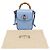 Zaino in pelle Gucci Bamboo, borsa a mano, borsa a spalla Blu - Ansicht 2
