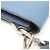 Borsa a spalla in pelle Saffiano da donna di Prada Blu Blu navy - vista 6