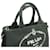 Borsa in denim da donna Prada Canapa Nero Bianco - vista 7