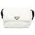 Borsa a Spalla Imbottita in Re-Nylon Prada Nero Bianco