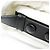 Borsa a Spalla Imbottita in Re-Nylon Prada Nero Bianco - vista 5