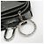 Charm de bolso de cuero Louis Vuitton Negro Plata - vista 9