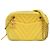 Borsa a Spalla Gialla Chanel Chevron V-stitch Giallo