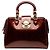 Louis Vuitton Rosso Monogram Vernis Melrose Avenue Bordò