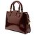 Louis Vuitton Rosso Monogram Vernis Melrose Avenue Bordò - vista 2