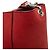 Céline Borsa a secchiello media in suede rosso Celine con tracolla - vista 8