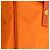 Borsa Prada in tessuto con rifiniture saffiano arancione e logo oro - vista 6