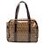 Borsa in cristallo Zucchino marrone Fendi
