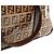 Borsa in cristallo Zucchino marrone Fendi - vista 7